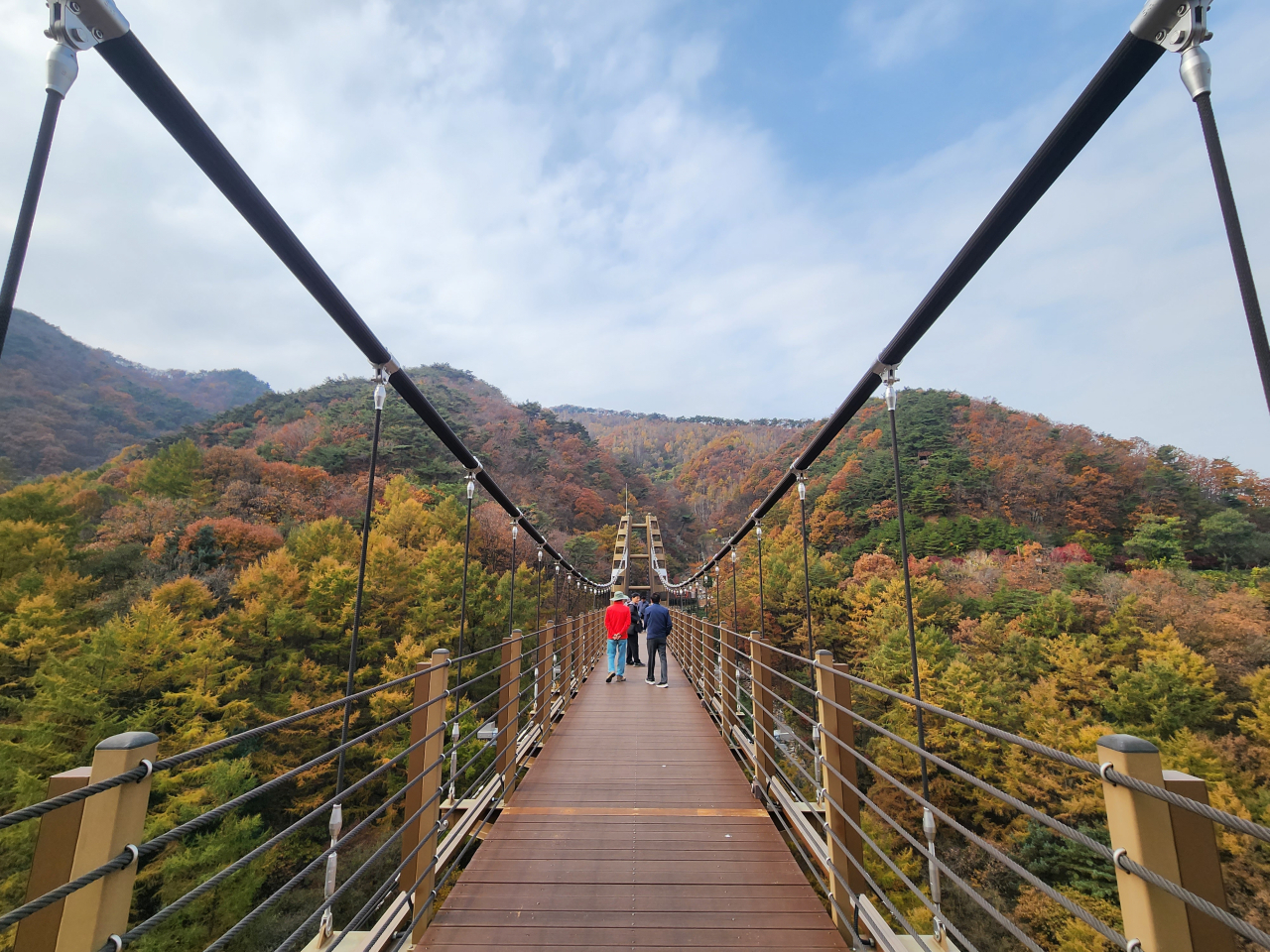 좌구산 명상구름다리