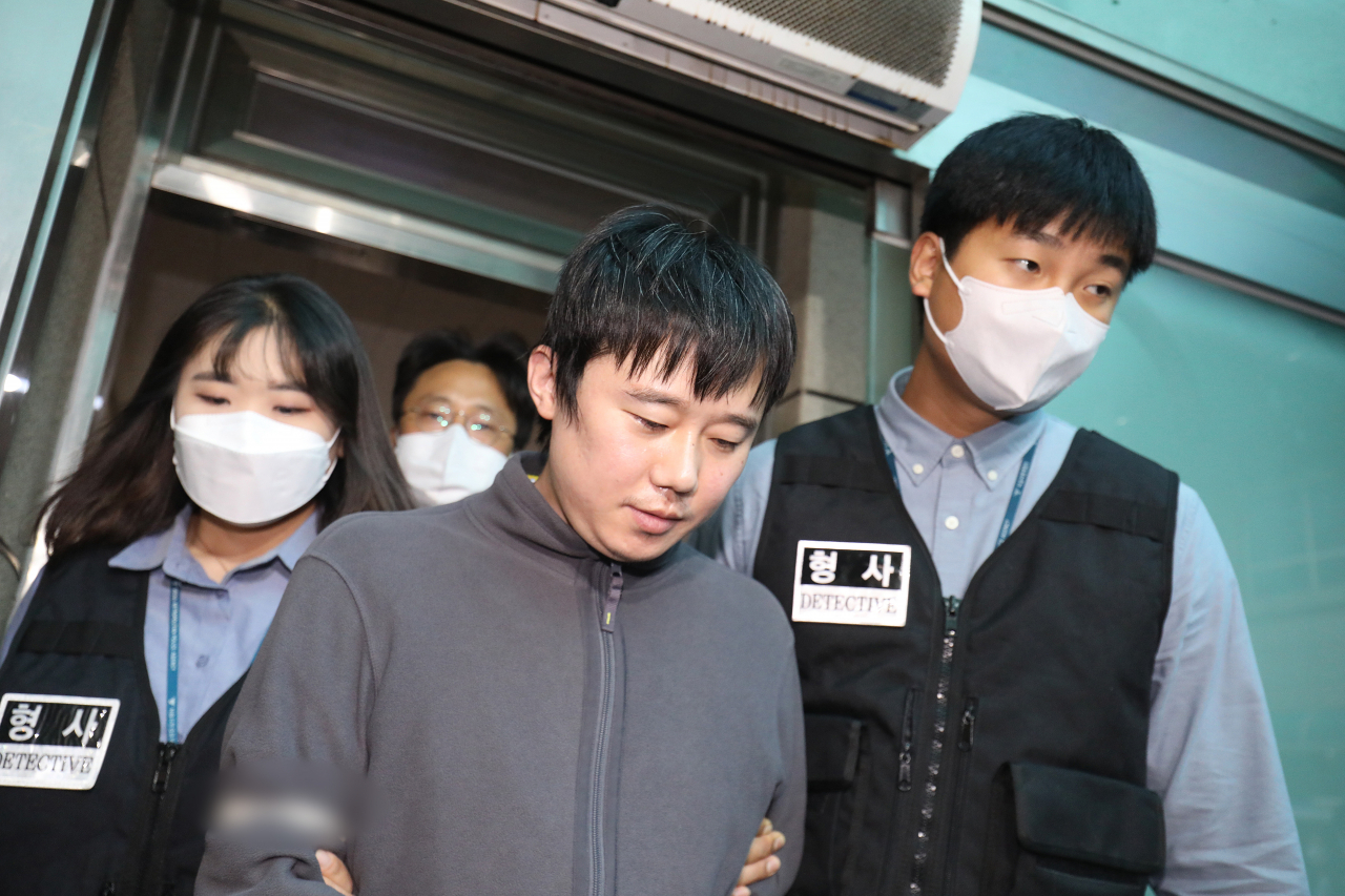 서울 지하철 2호선 신당역 동료 역무원 살해 피의자 전주환 [임세준 기자]