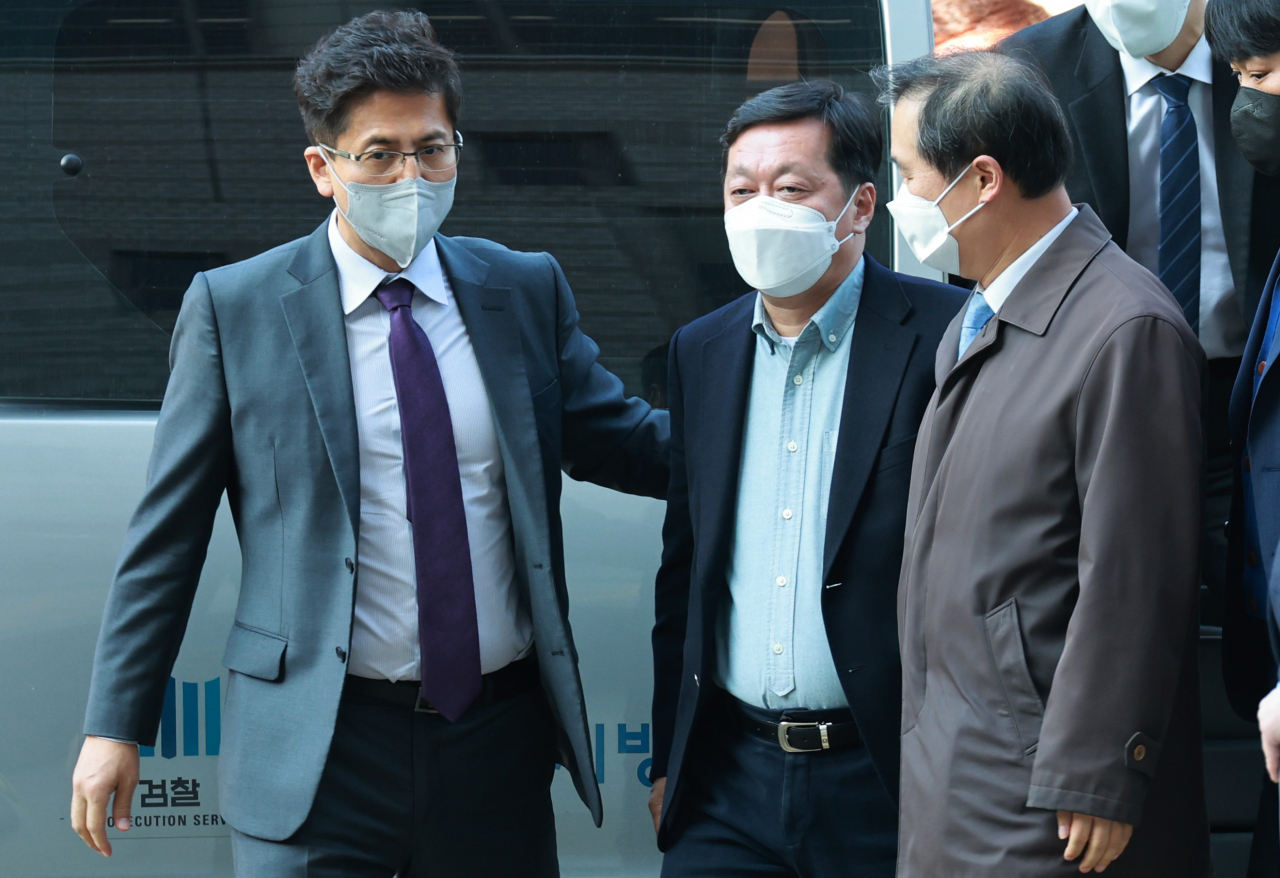 정진상 더불어민주당 대표실 정무조정실장이 [연합]