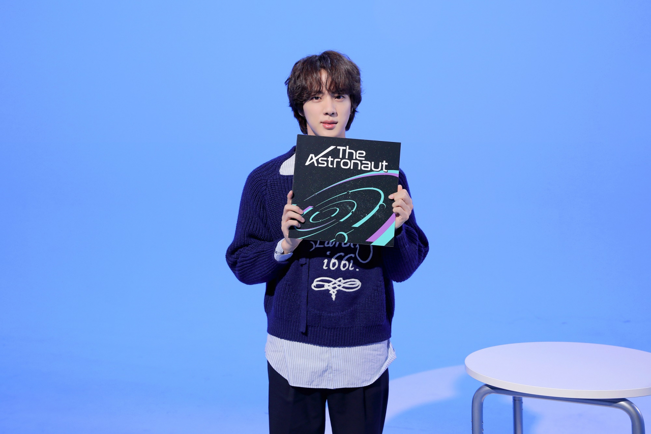 Jin of boy band BTS (Big Hit Music)