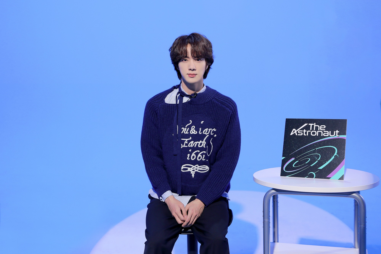 Jin of boy band BTS (Big Hit Music)