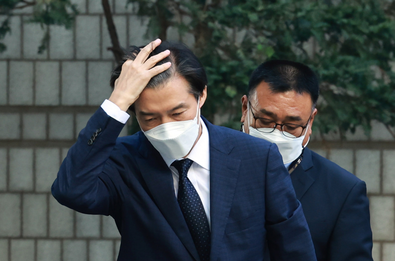 조국 전 법무부장관 [연합]