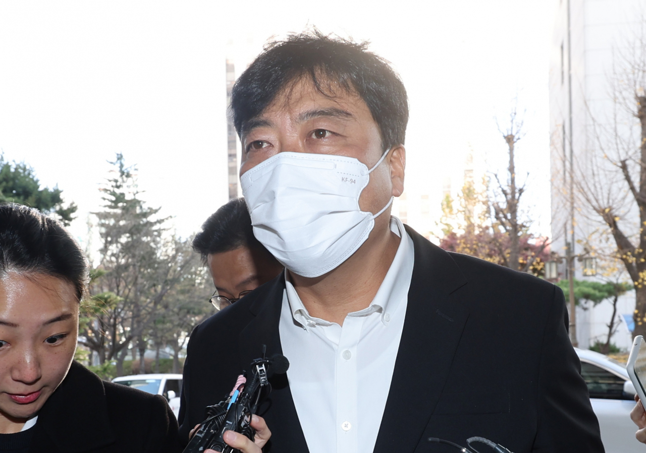 Choi Seong-beom, chief of the Yongsan Fire Station (Yonhap)