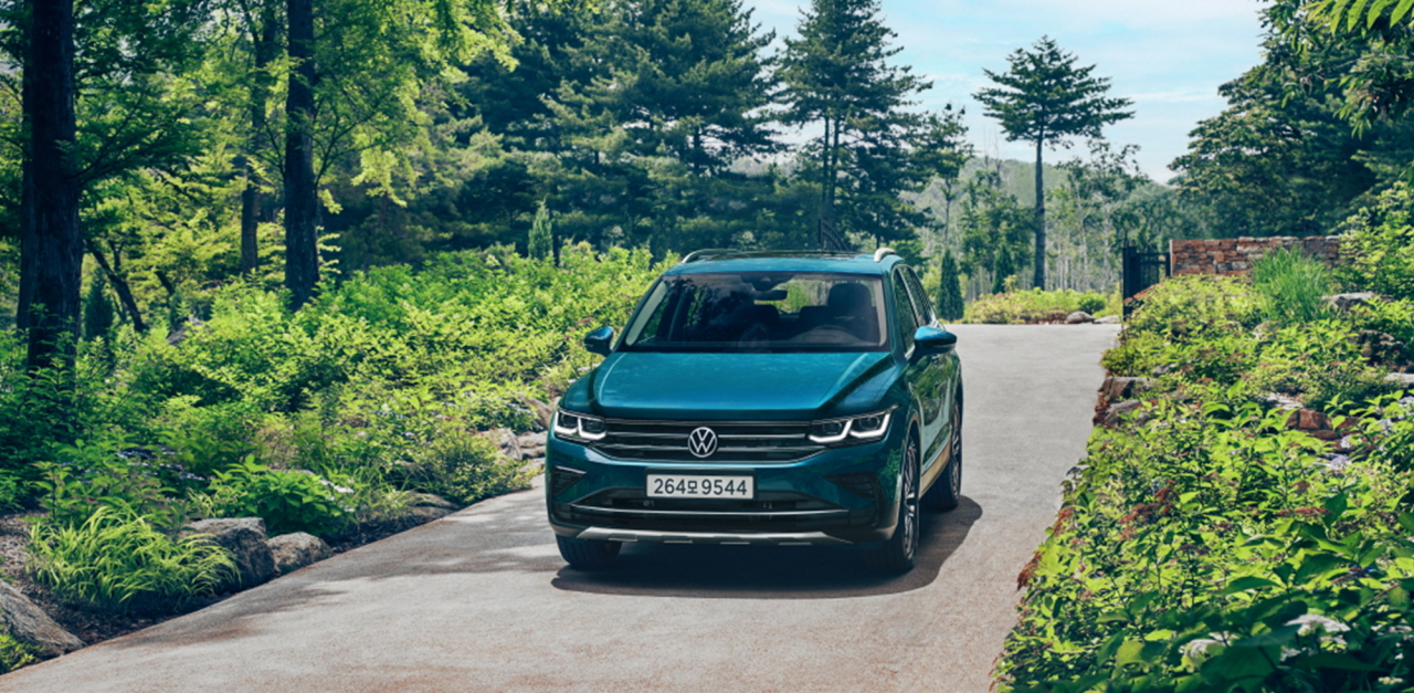Volkswagen's second-generation Tiguan (Volkswagen Korea)