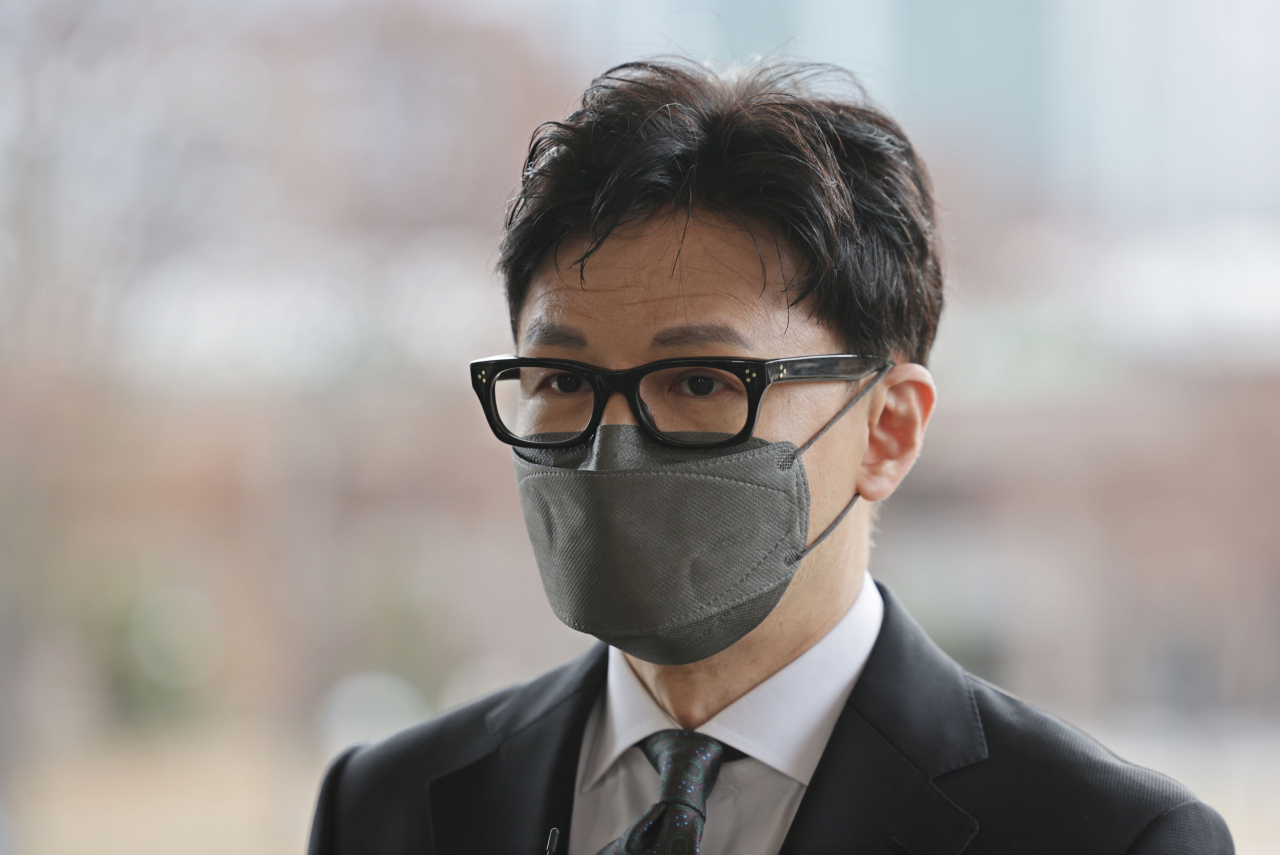Justice Minister Han Dong-hoon (Yonhap)