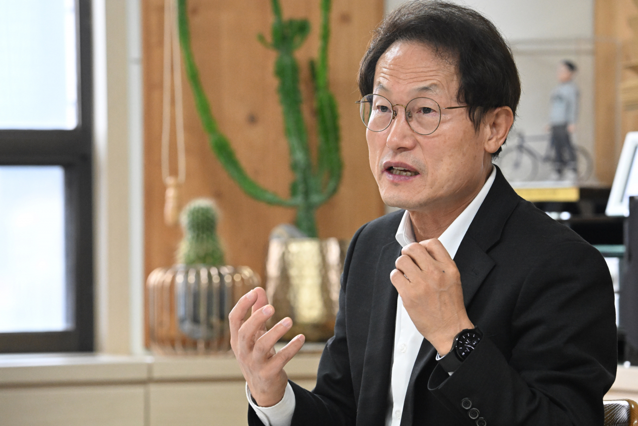 조희연 서울시교육감이 30일 기자간담회에서 직업계고에서의 반도체 전문인력 양성 방안 등을 전했다.[헤럴드DB]