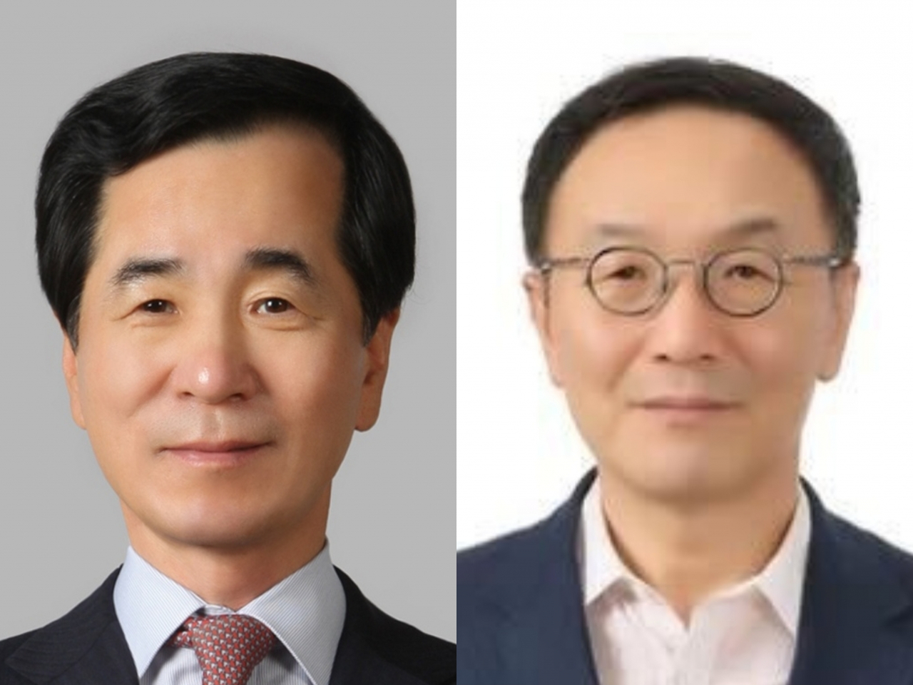 박세춘 법무법인 화우 상임고문(왼쪽), 이건호 금융혁신연구회 대표(오른쪽).[토스뱅크 제공]