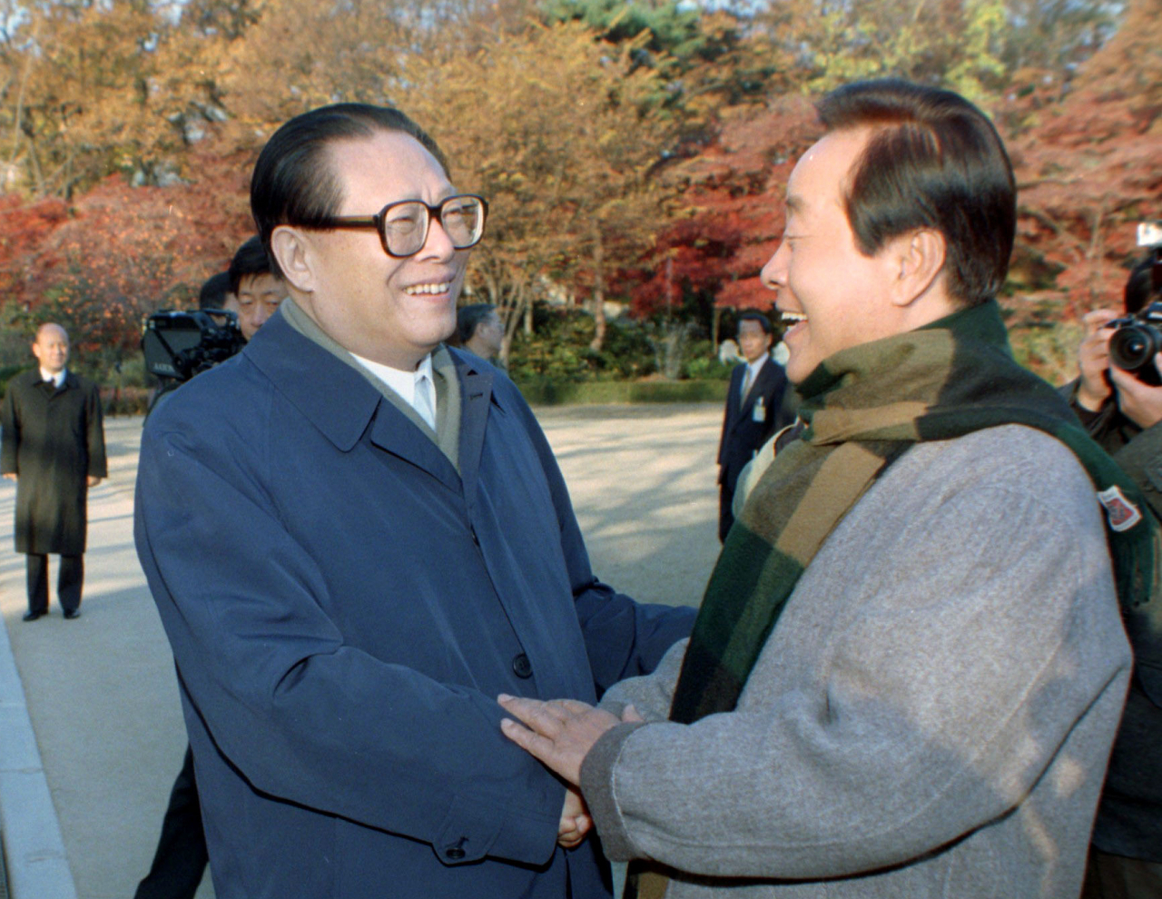 韓 방문 첫 中최고지도자·첫 국회연설도…‘우호협력기’의 상징 장쩌민 - 헤럴드경제