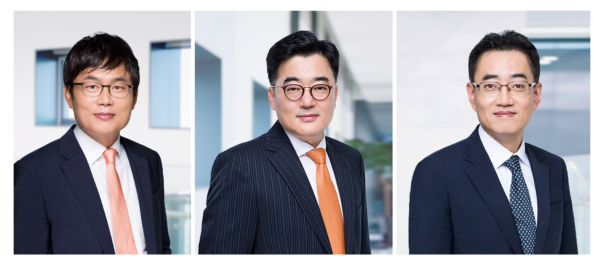 왼쪽부터 법무법인 세종 이병한, 박성기, 김동욱 변호사