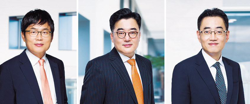 왼쪽부터 법무법인 세종 이병한, 박성기, 김동욱 변호사