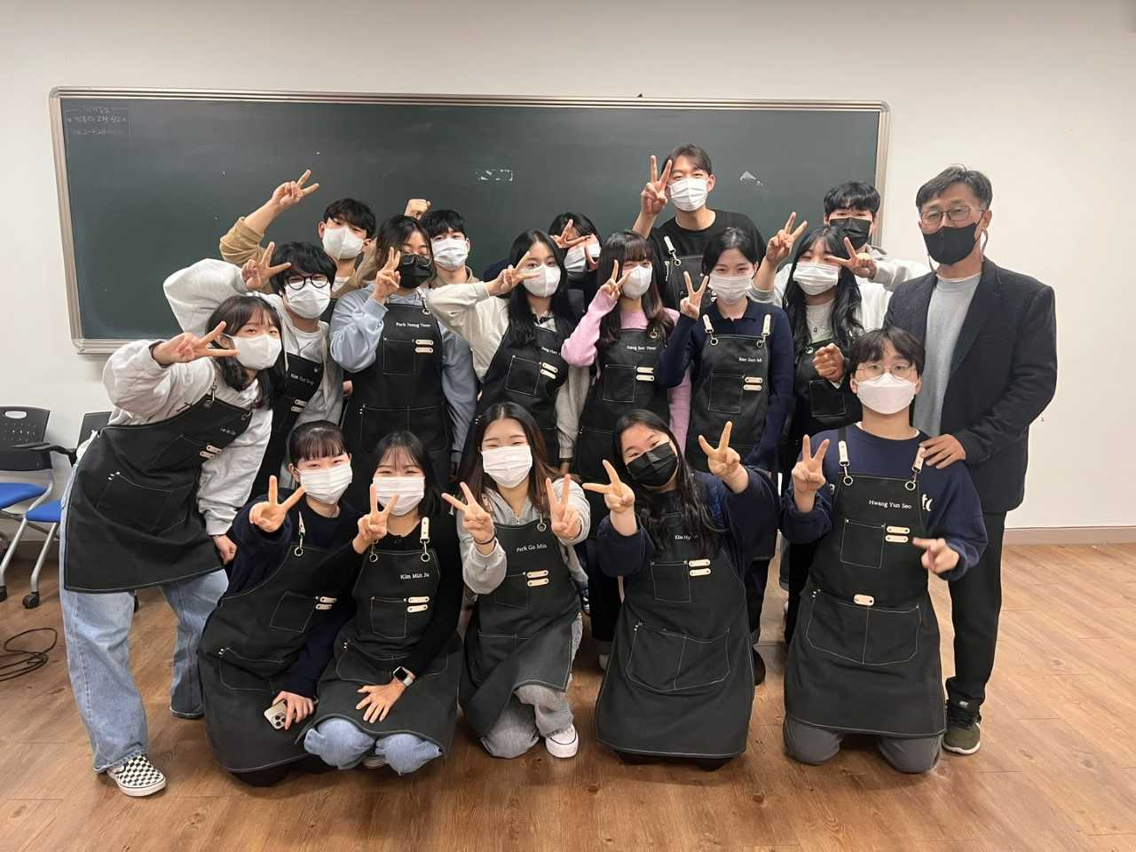 호남대가 외식학과 학생들이 준비한 팝업레스토랑을 운영한다.