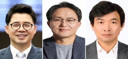 왼쪽부터 SK엔무브 박상규 사장, SK아이이테크놀로지 김철중 사장, SK온 최영찬 경영지원총괄 [SK이노베이션 제공]