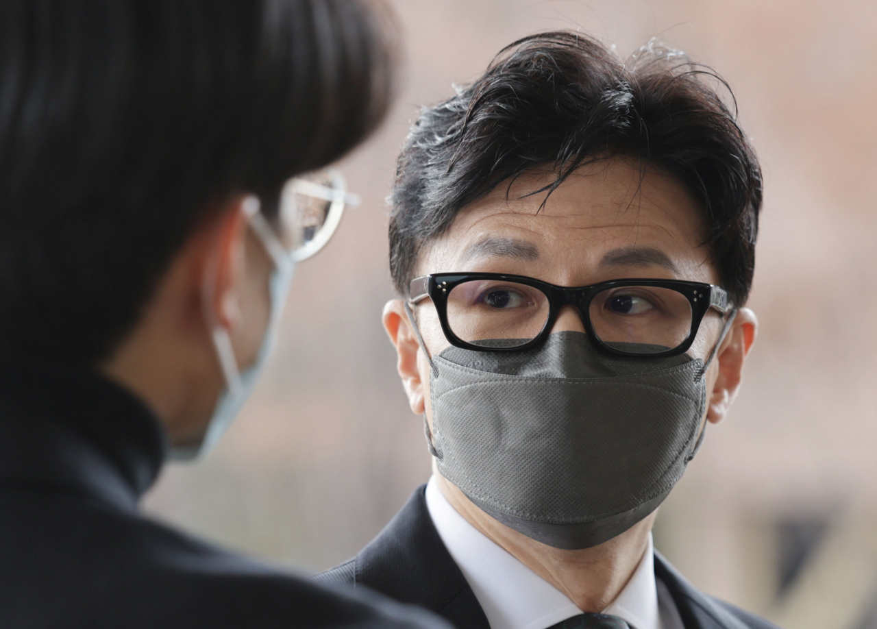 한동훈 법무부 장관.[연합]