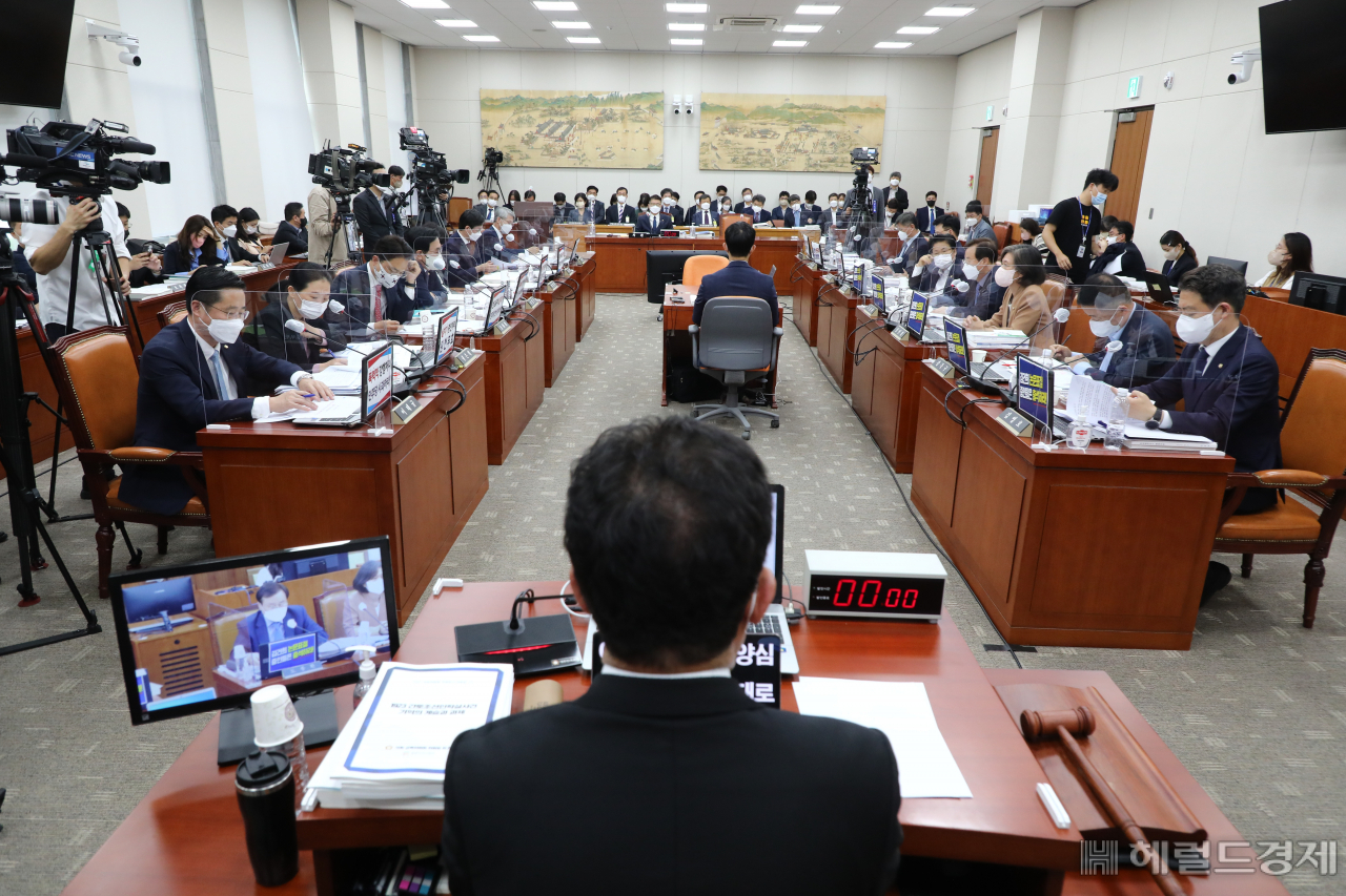 국회 교육위원회(자료사진). 이상섭 기자