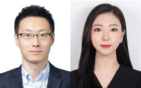 김재윤 성균관대학교 화학공학·고분자공학부 교수와 이번 논문의 제1저자인 최수지 박사[성균관대학교 제공]