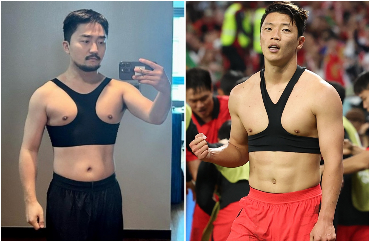 방송인 유병재와 축구 국가대표 황희찬. [유병재 인스타그램·연합]