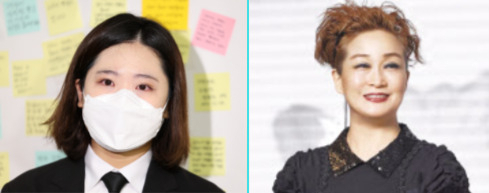 BBC 선정 ‘올해의 여성 100인’에 든 박지현(왼쪽) 전 더불어민주당 공동비상대책위원장과 이미경 CJ그룹 부회장. [연합뉴스]