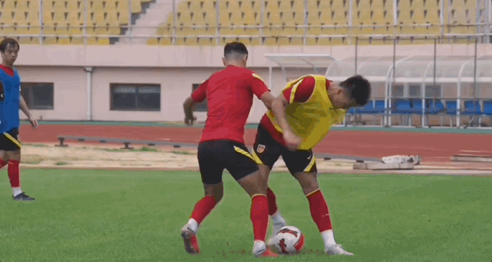 중국 축구 국가대표팀 훈련 모습 [China PR National Football Team 中國國足]