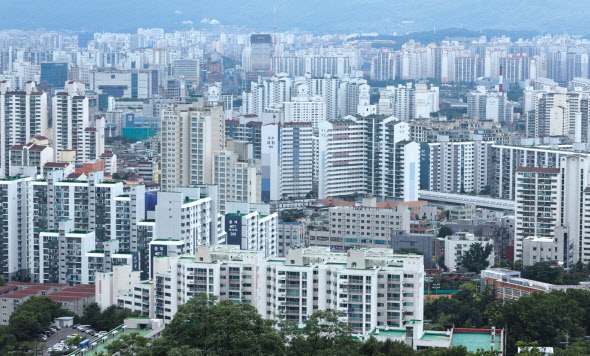 서울 노원구 일대 아파트 모습. [연합]