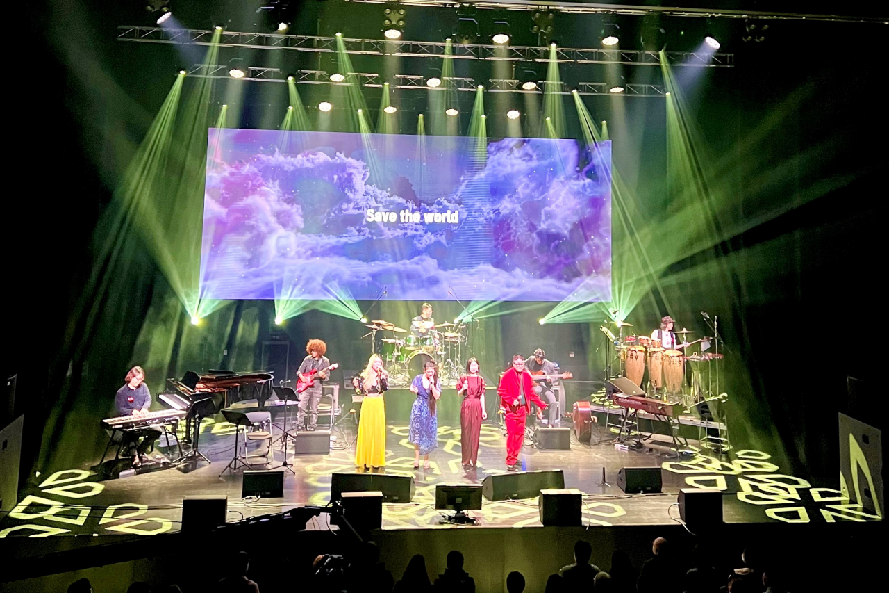 Jazz musicians perform during the Seoul Green Art Festival on Wednesday. (Korea Jazz Association)