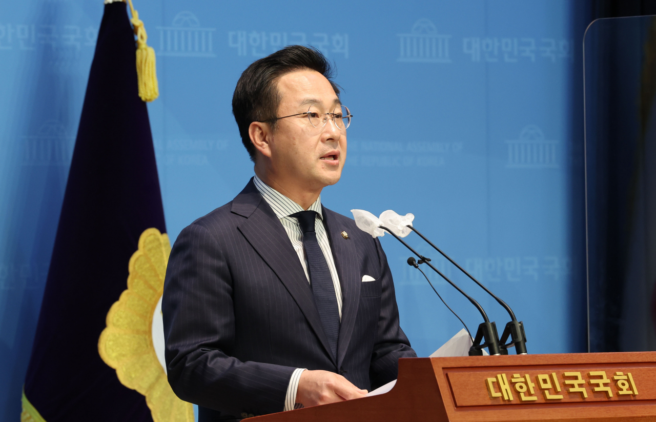 박성준 더불어민주당 대변인. [연합]