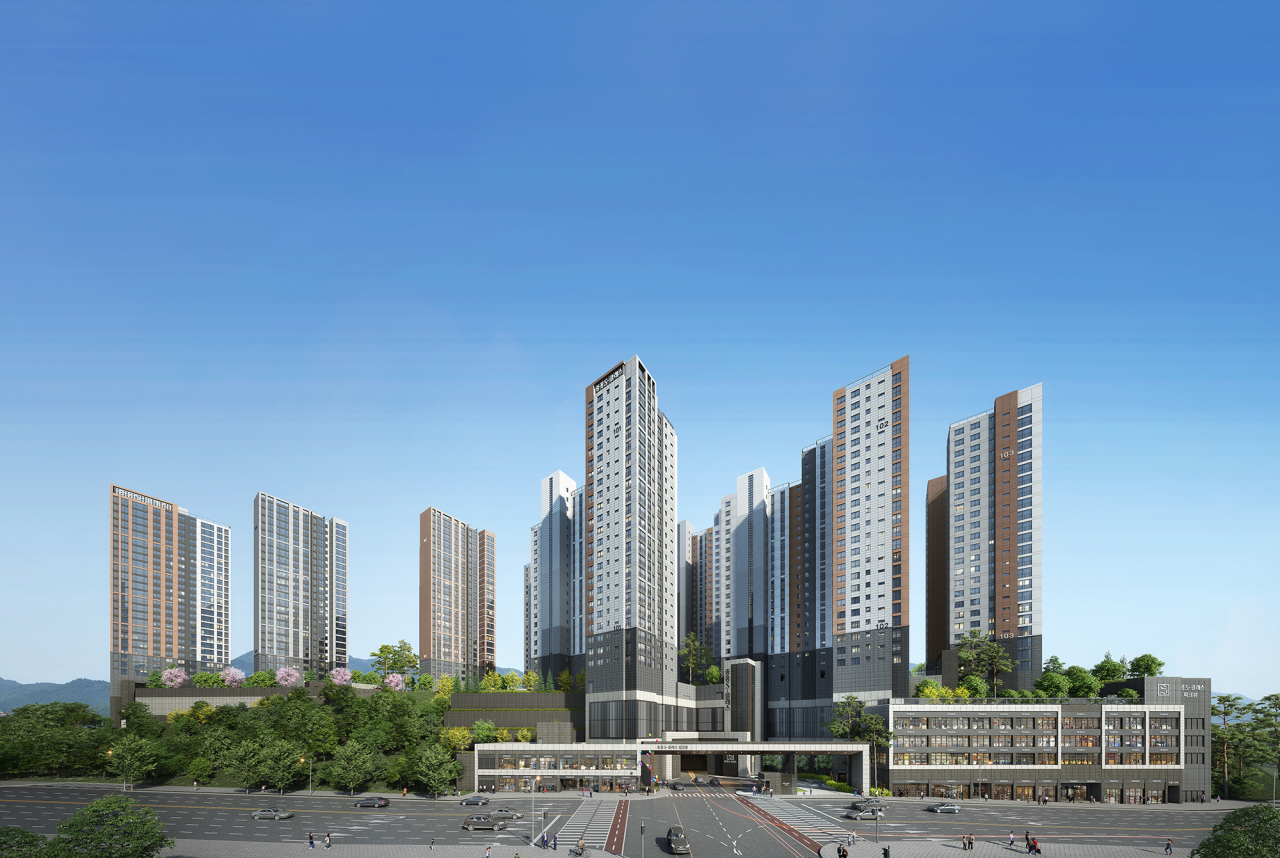 중흥토건, '광주 송정 중흥S-클래스 파크뷰' 12월 9일 견본주택 개관