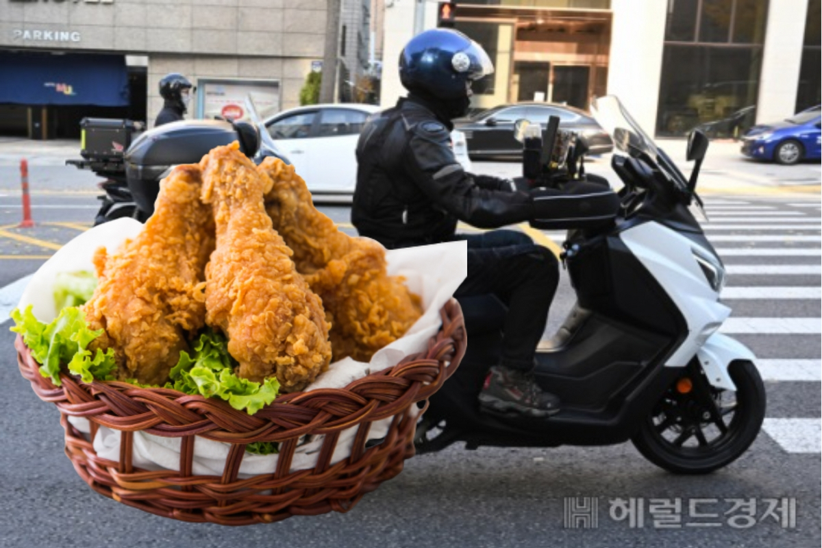 배달 종사자, 월 25일 일하고 381만원 번다… 절반은 '사고 경험'