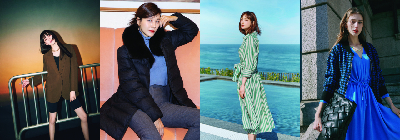 엔데믹 분위기 속에 올해 홈쇼핑 베스트 상품에 패션 상품이 대거 이름을 올렸다. CJ온스타일 패션상품 이미지.[CJ온스타일 제공]