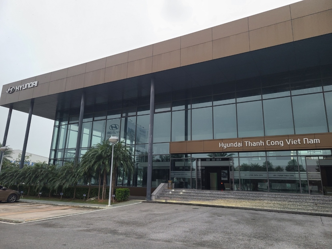 Hyundai Thanh Cong Vietnam Auto Manufacturing’s second factory in Ninh Binh province, Vietnam. (The Korea Herald/ Jung Min-kyung)