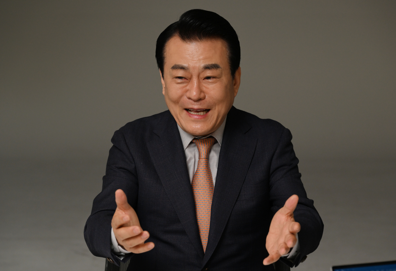 고상구 K&K 트레이딩 회장이 11월 21일 오전 서울 헤럴드스퀘어에서 헤럴드경제-코리아헤럴드와 인터뷰를 가지고 있다. 박해묵 기자