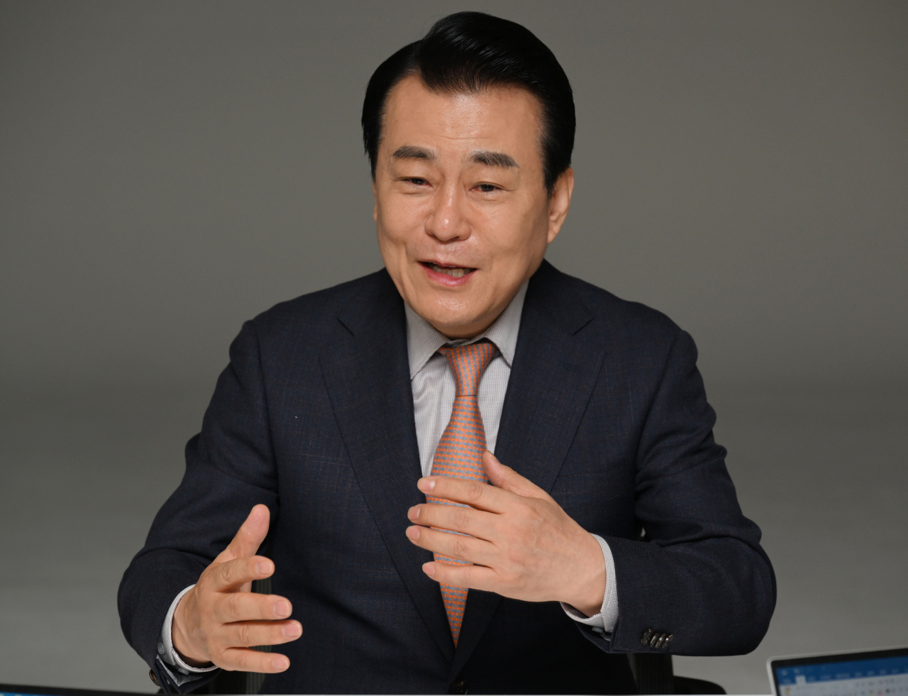 고상구 K&K 트레이딩 회장이 11월 21일 오전 서울 헤럴드스퀘어에서 헤럴드경제-코리아헤럴드와 인터뷰를 가지고 있다. 박해묵 기자