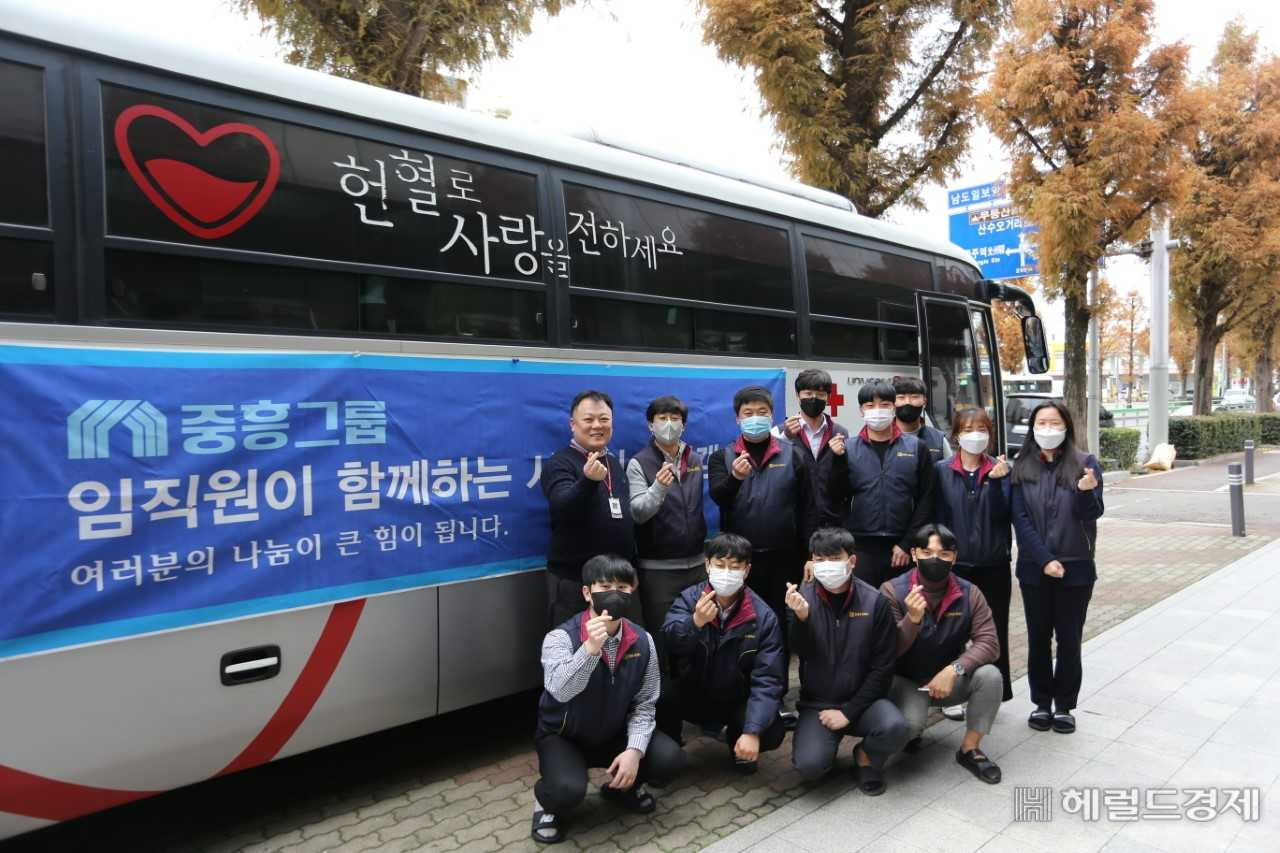 중흥그룹은 작년에 이어 올해도 릴레이 헌혈 캠페인을 이어가고 있으며 지속적으로 캠페인을 전개해 나갈 예정이다.