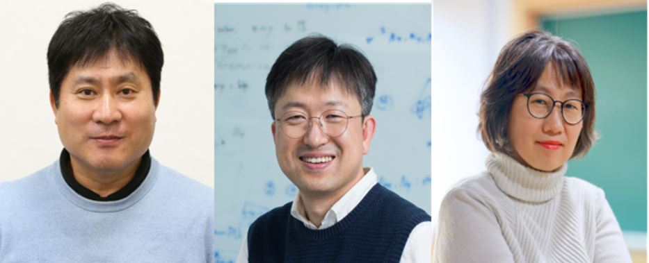 왼쪽부터 강명주 서울대 교수, 엄상일 KAIST 교수, 황형주 포스텍 교수.[과기정통부 제공]