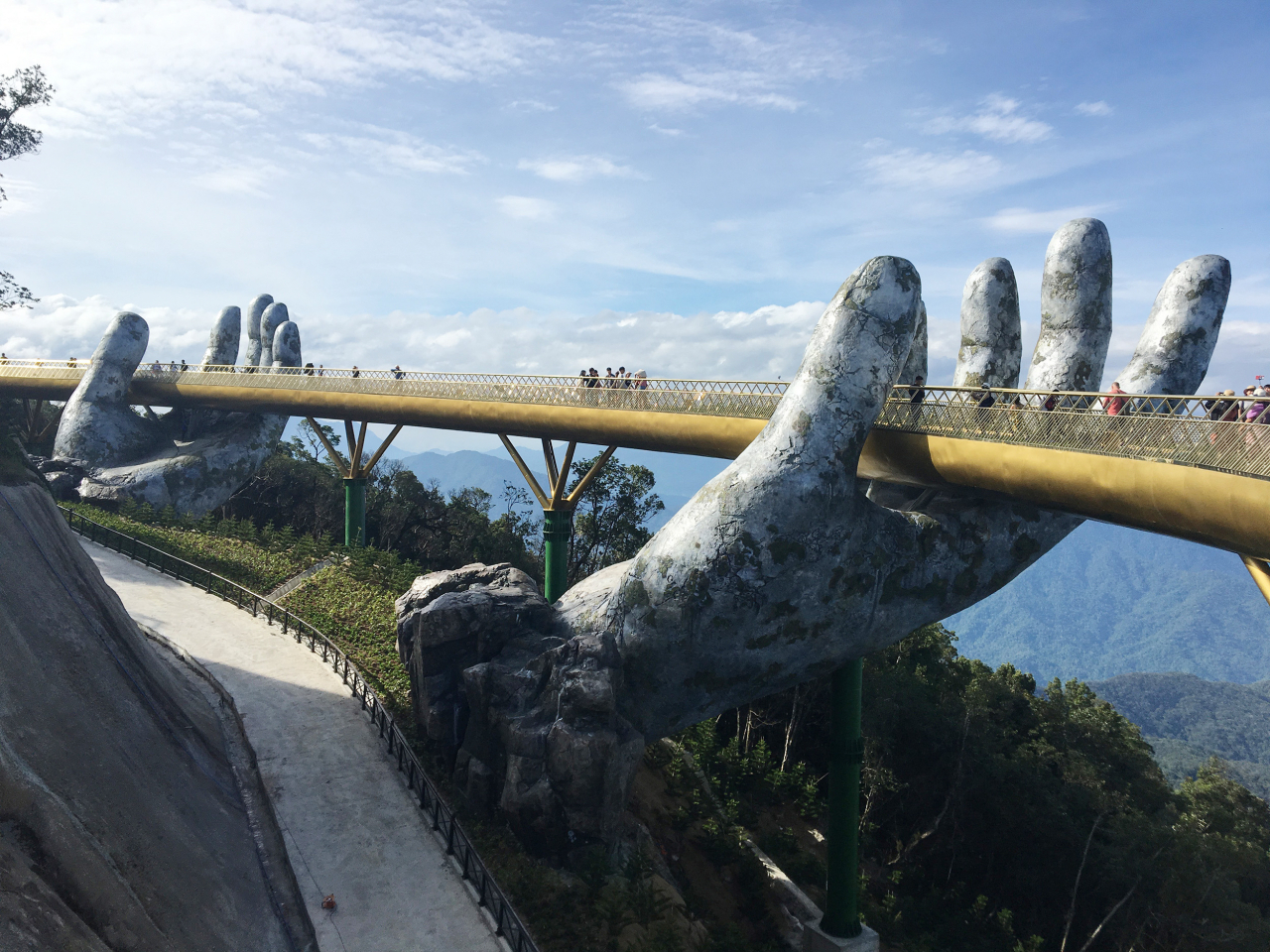 The Golden Bridge in Da Nang, Vietnam (Hana Tour)