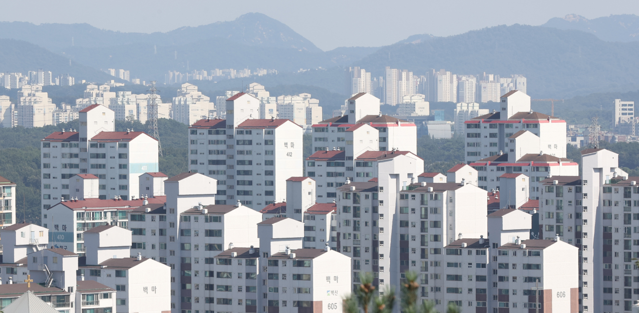 서울 시내 아파트 사진 [연합]