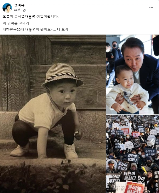 [전여옥 전 국회의원 페이스북]
