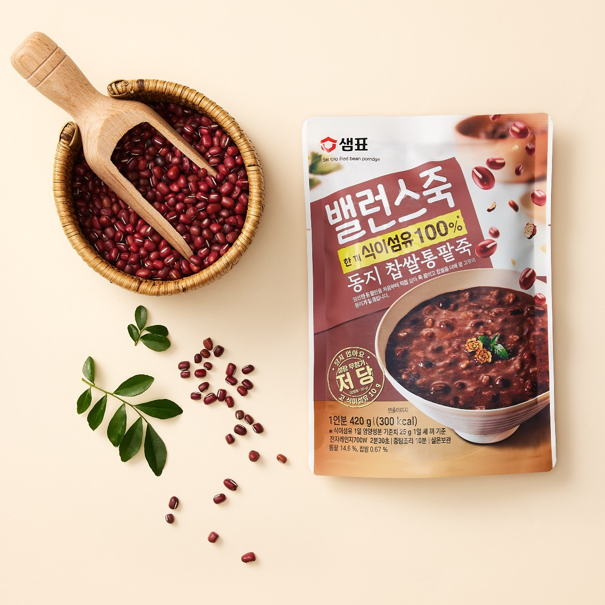 샘표 ‘동지 찹쌀통팥죽. [샘표 제공]