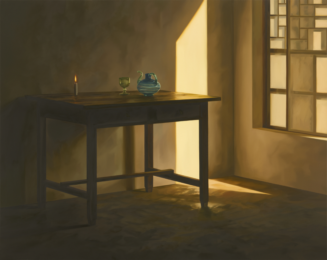 정보영, Looking, 130.3x162.2cm, Oil on canvas, 2022 [이화익갤러리 제공]