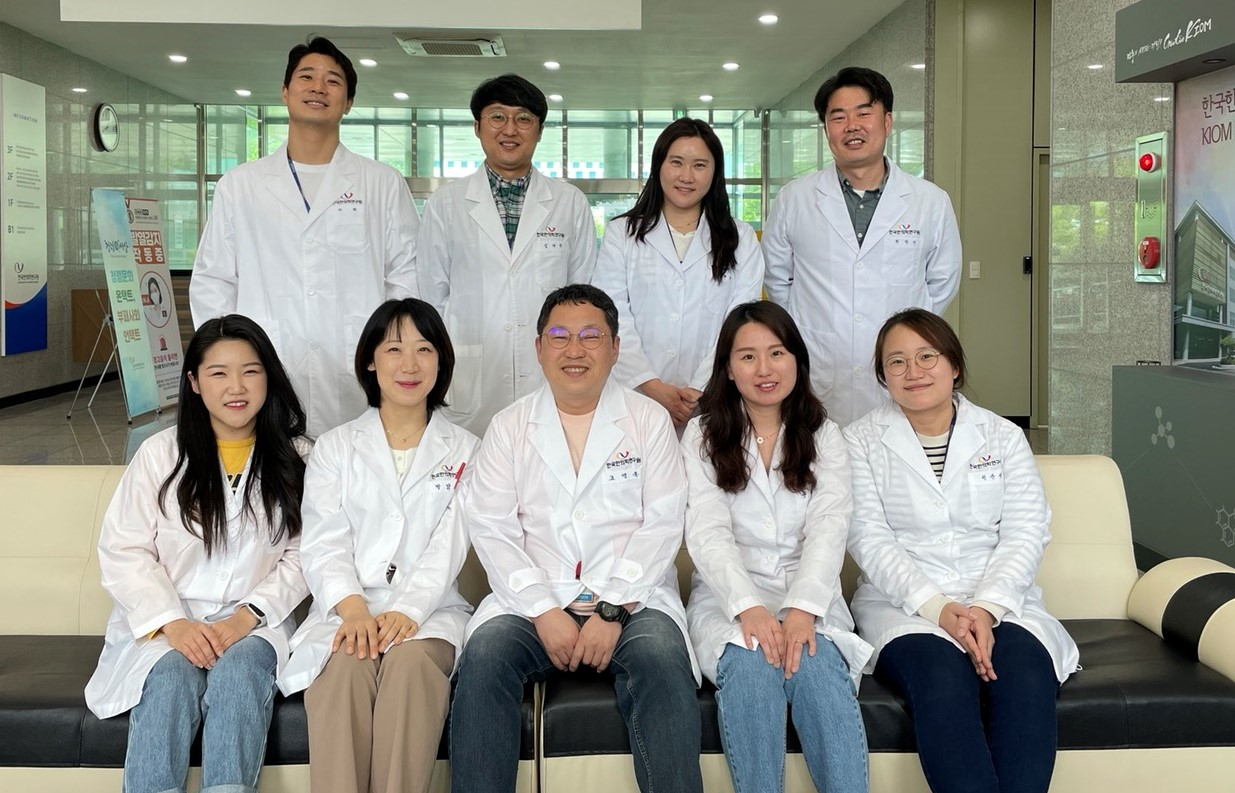 고영훈 박사 연구팀.[한국한의학연구원 제공]