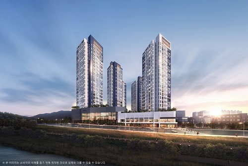 울산시 남구 옥동 경남아너스빌 ubc 조감도. [사진=SM경남기업 홈페이지 캡처]