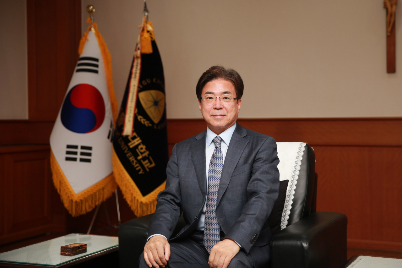 [성한기 대구가톨릭대 신임 총장]