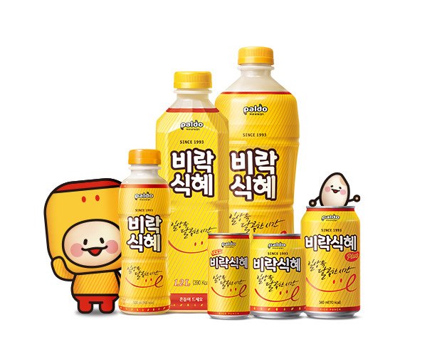 팔도 벼락식혜 제품. [hy 제공]