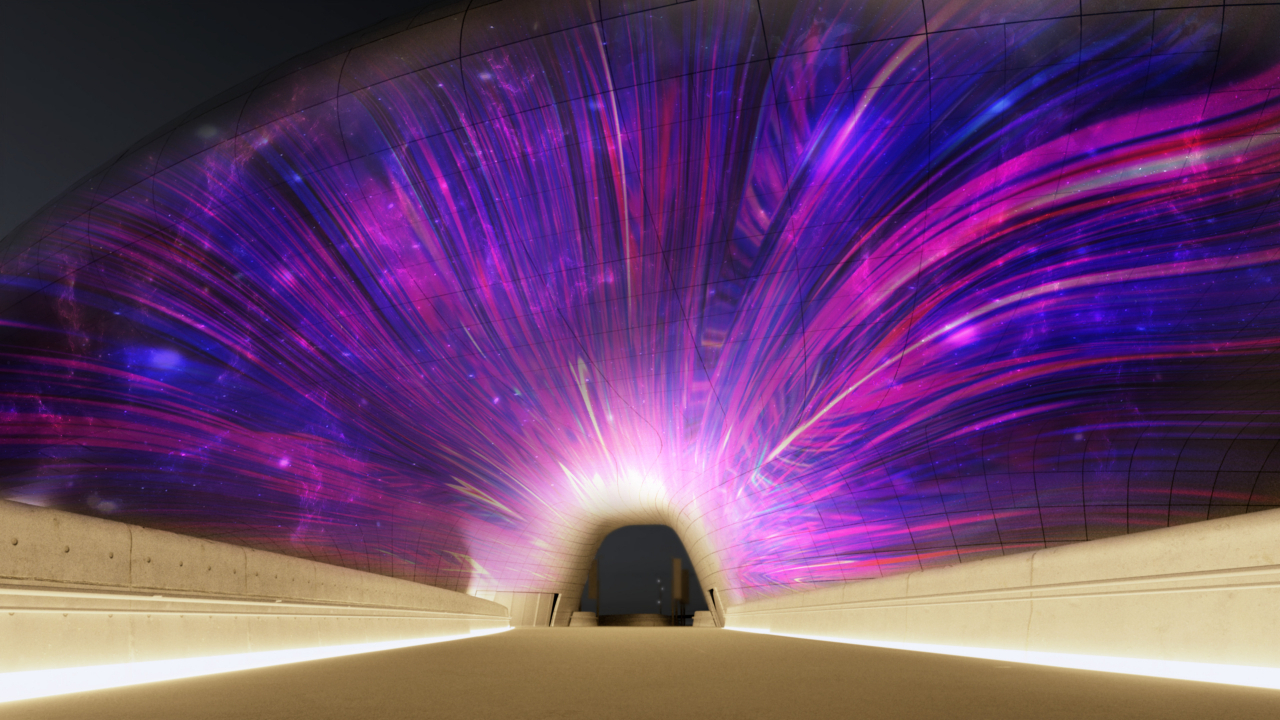This image shows artwork by Giantstep. (Seoul Design Foundation)