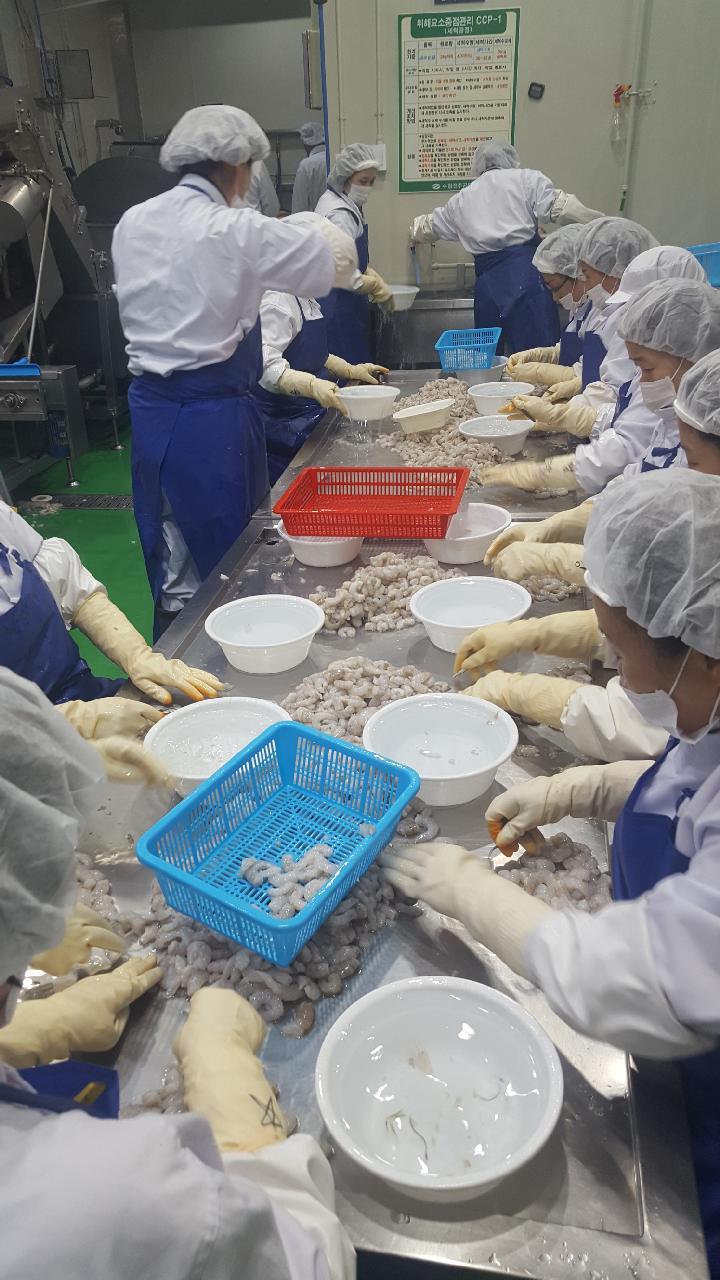 왕새우 유통단지