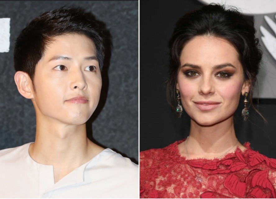 송중기 "사랑하는 우리 케이티"…여친 지목된 英배우 누구?