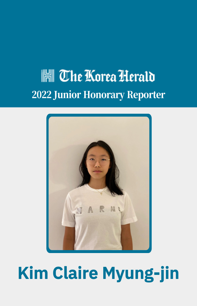 Kim Claire Myung-jin, seventh grade from Chadwick International