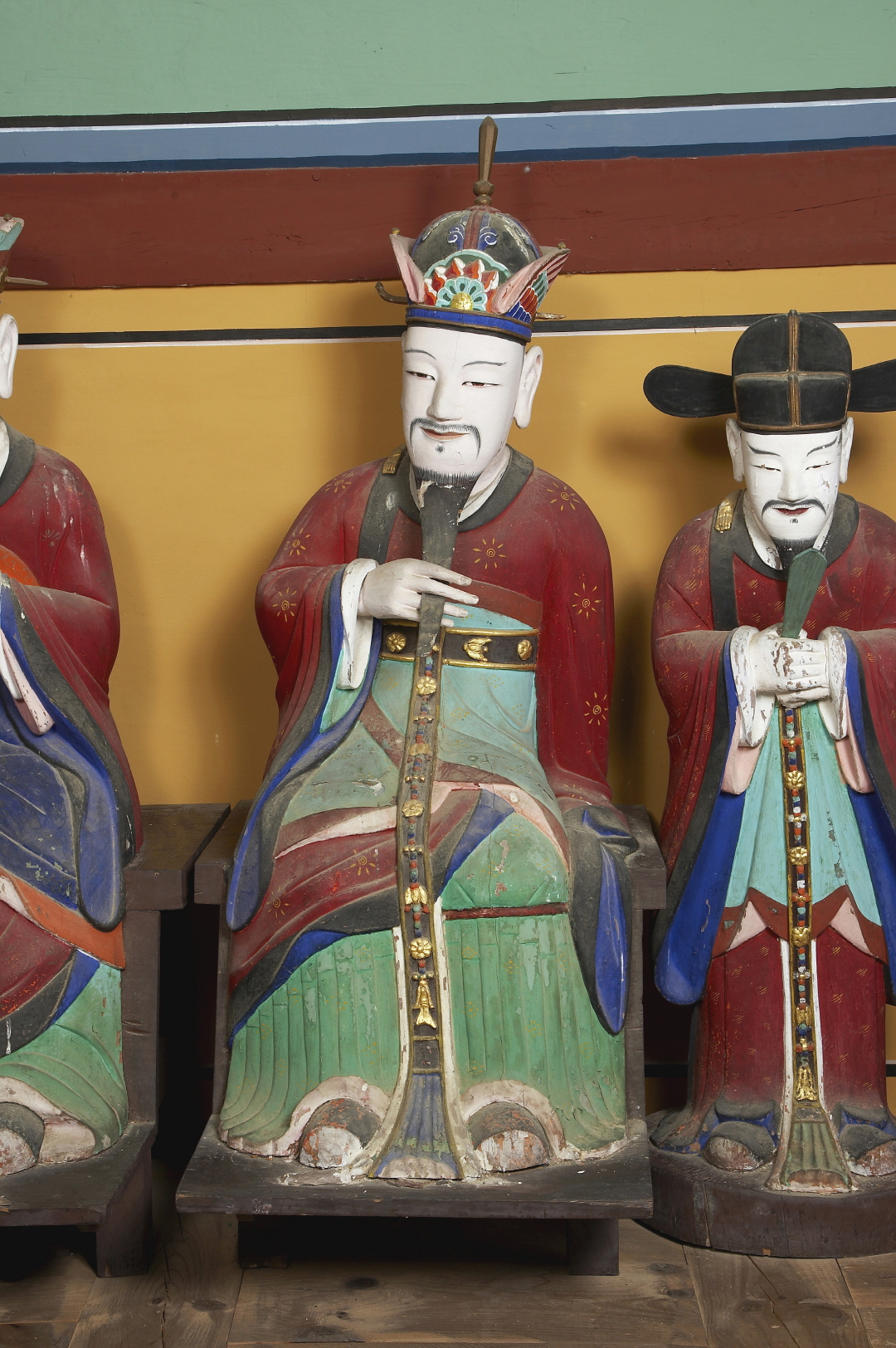 창녕 관룡사 목조지장보살삼존상