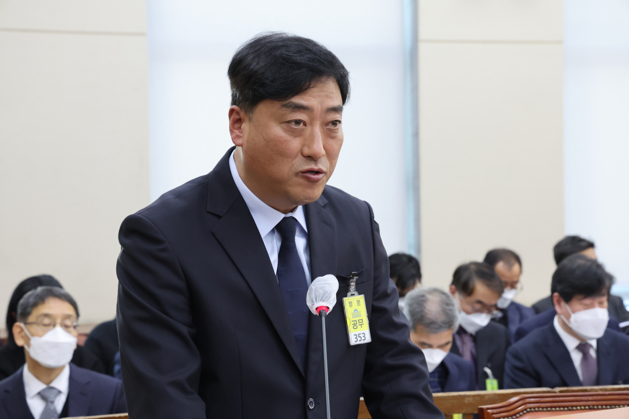 최성범 용산소방서장. [연합]