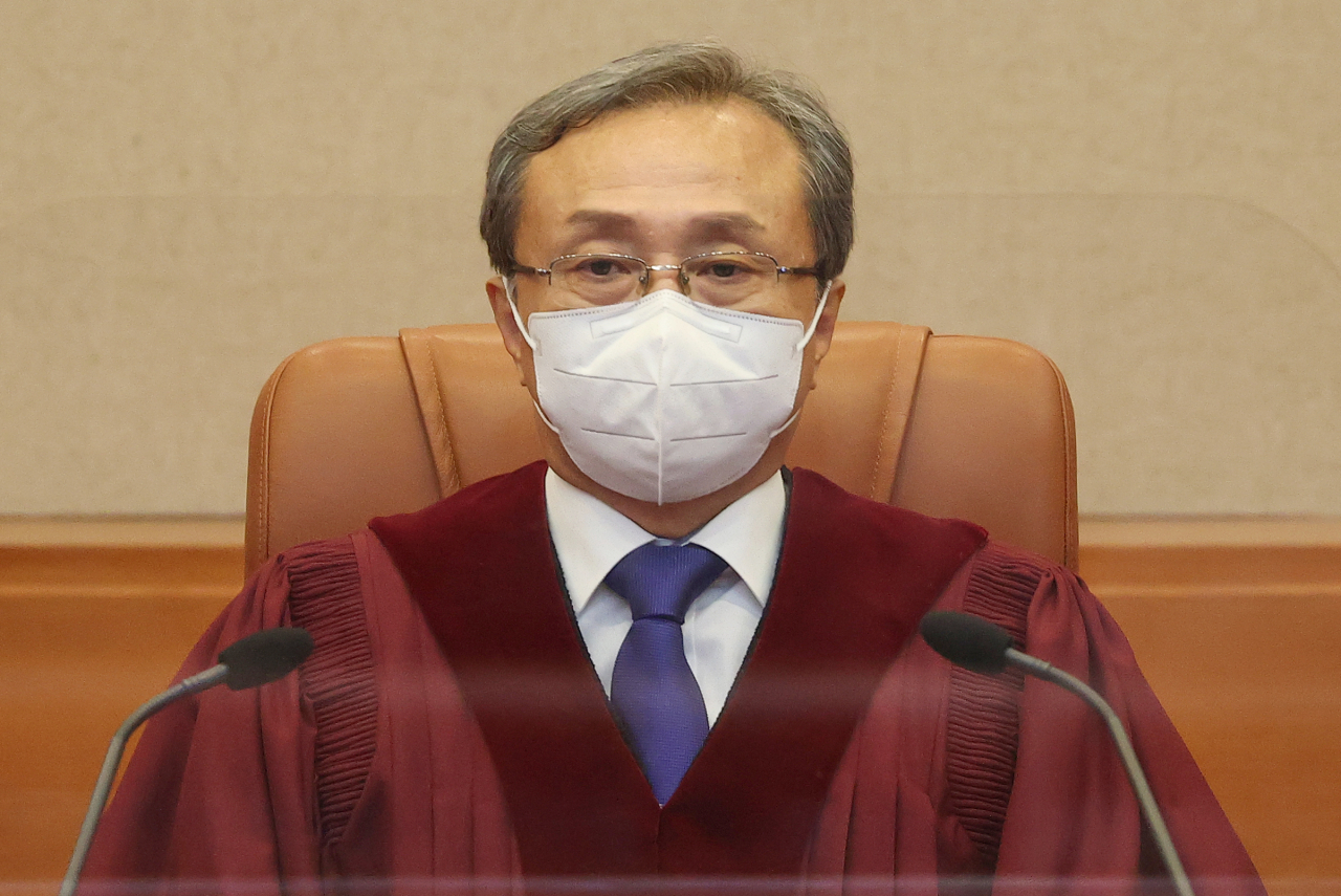 유남석 헌법재판소장 [연합]