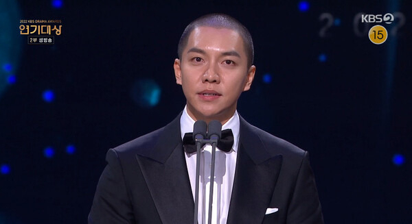 가수 겸 배우 이승기 [KBS 방송 화면 캡처]